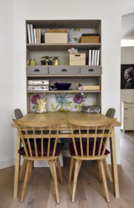 eettafel en kast eigen ontwerp