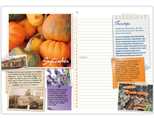 pagina kalender Amstelglorie maand september