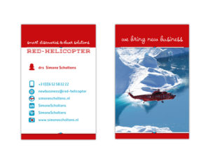 visitekaartje Red-Helicopter