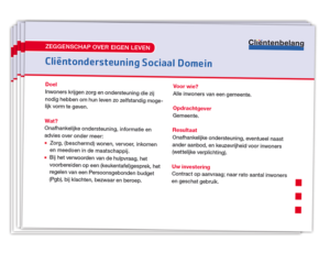 kaarten van diensten